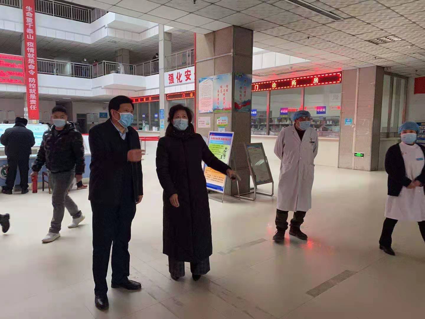 蠡县人民政府—副县长魏彦茹督导检查疫情防控工作